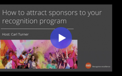 Ansehen: So gewinnen Sie Sponsoren für Ihr Anerkennungsprogramm