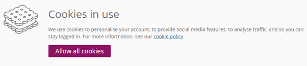 Award Force cookie notice