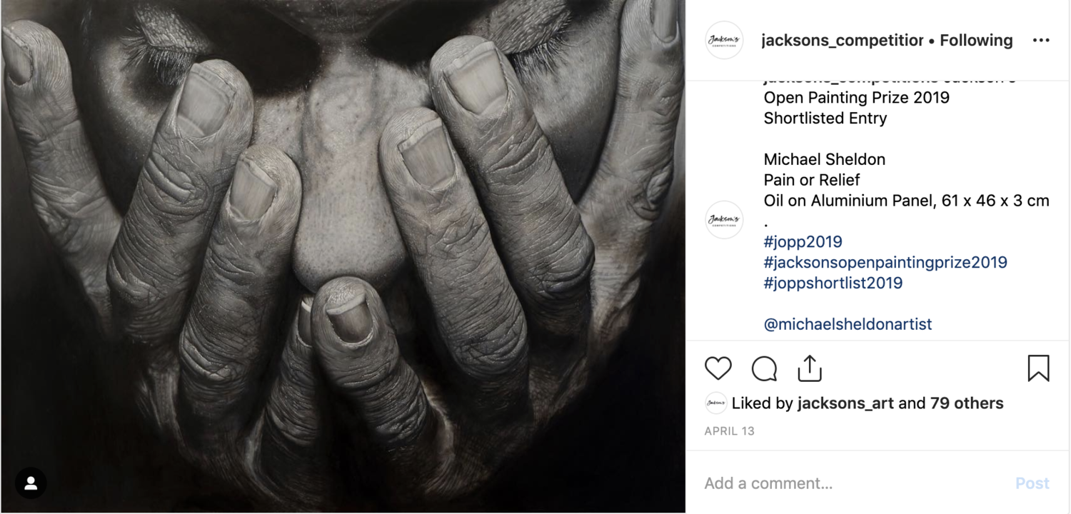 Instagram post jacksons competition