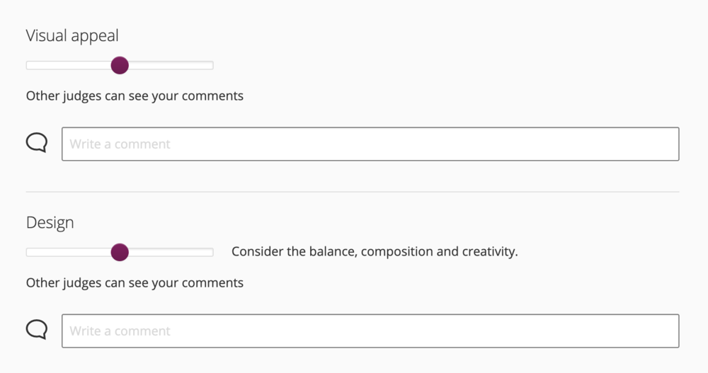award force specific criteria
