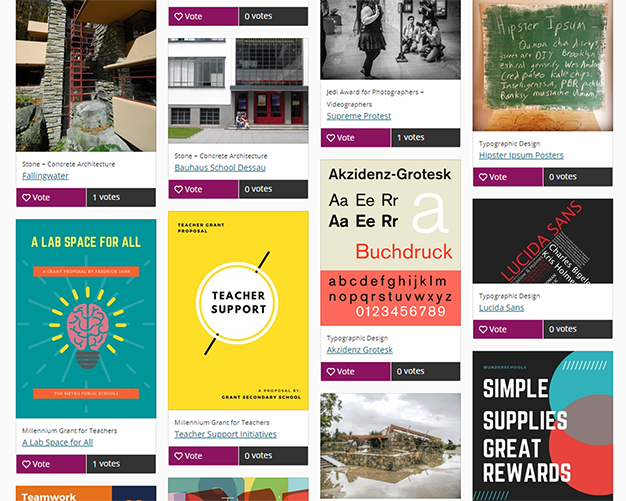 Public voting in Award Force