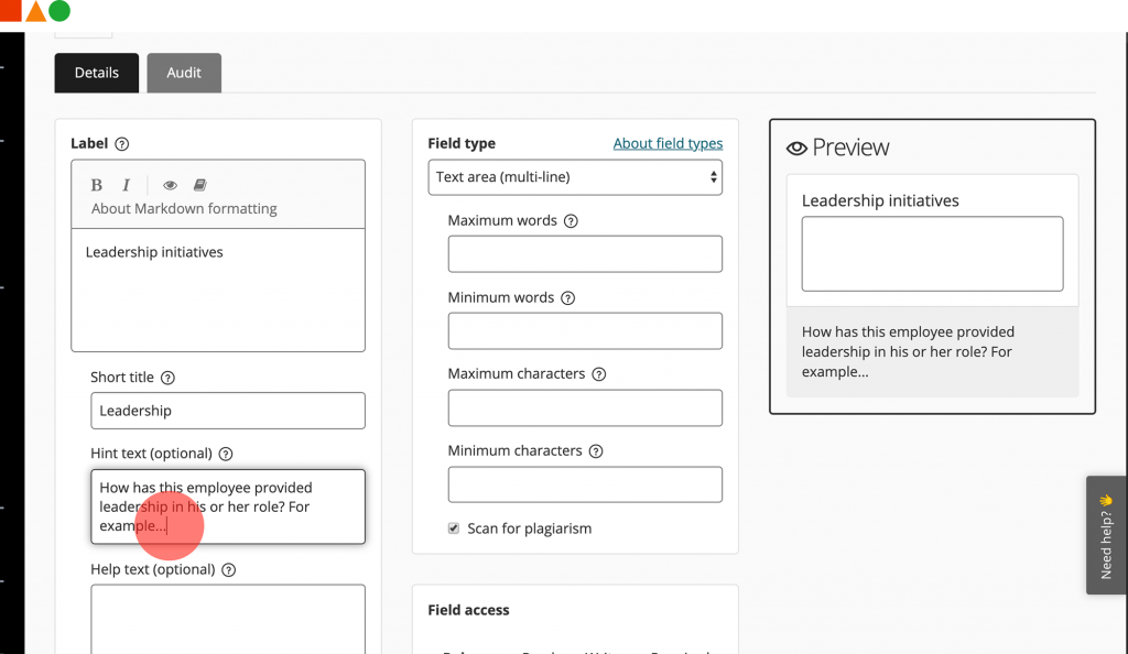Einfache Anweisungen für Award-Teilnehmer