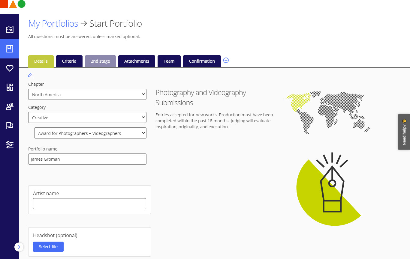 Award Force clean design