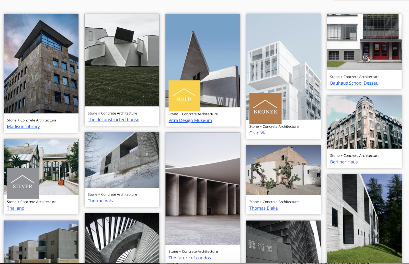 Award Force images as badges