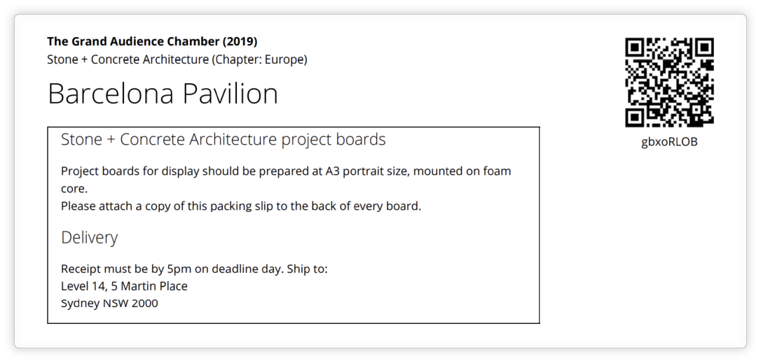 Image of Awards Force pre launch checks