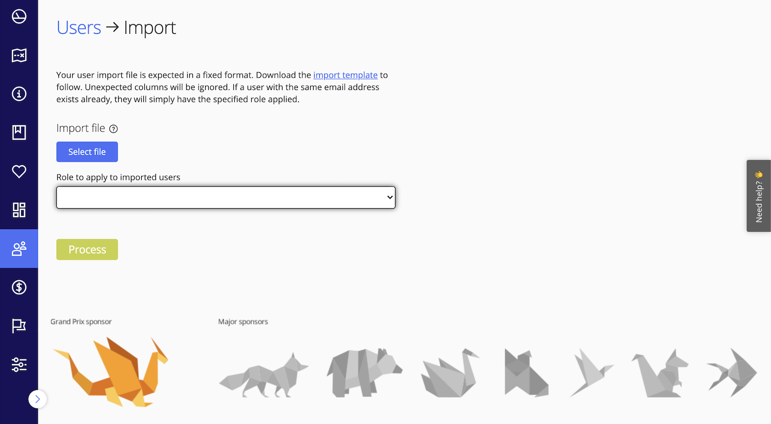 Importing users for Zapier integration