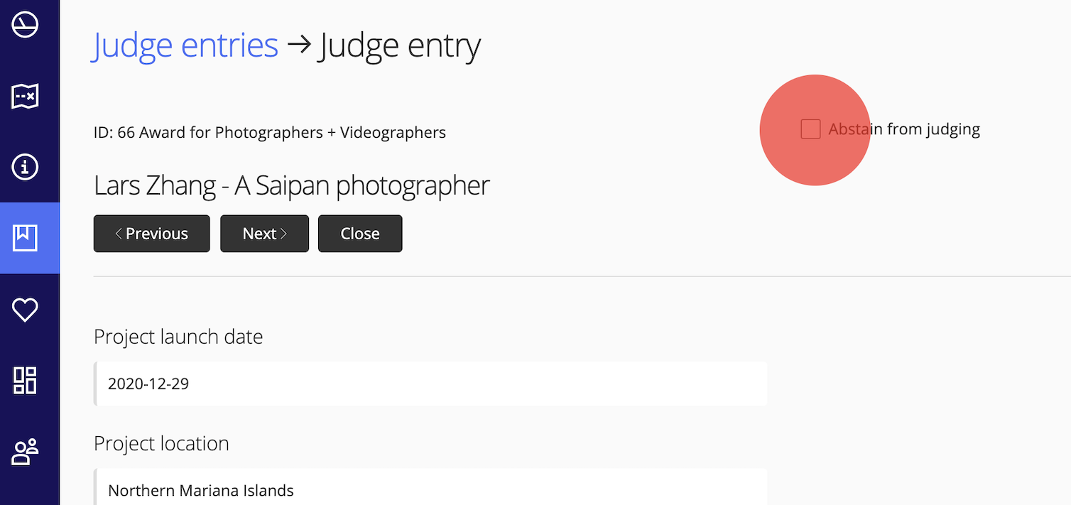 Avoiding bias in judging