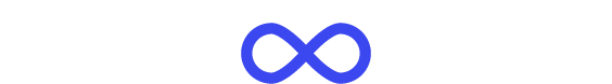 Icon of blue infinity sign