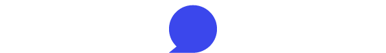 Icon of blue speech bubble