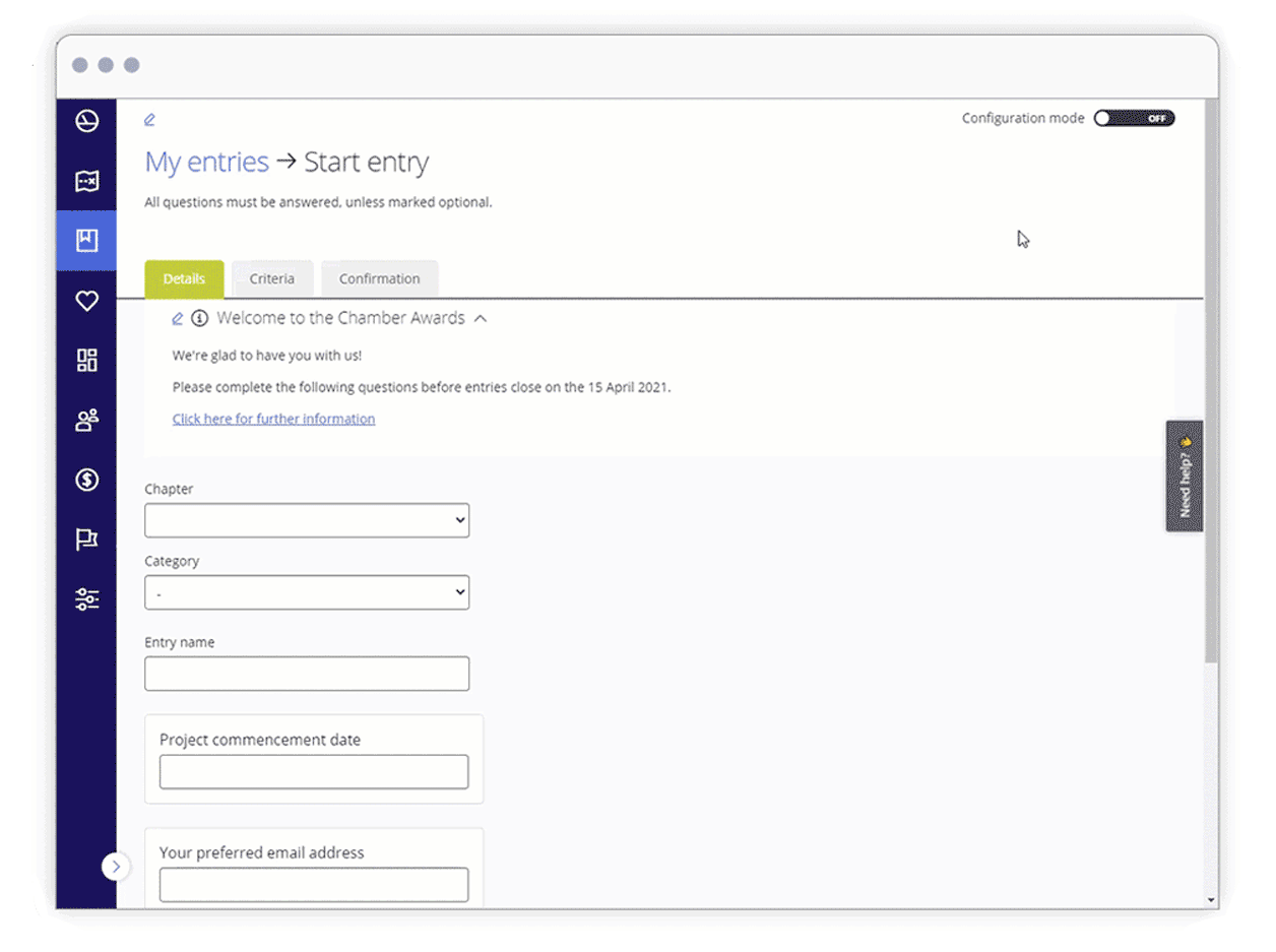 Awards-Management-Eingabeformular2