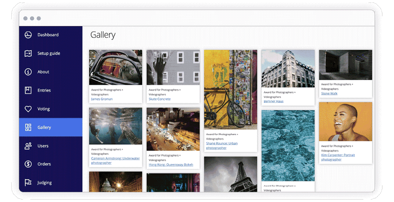 Bildergalerie-für-Auszeichnungsmanagement-Software