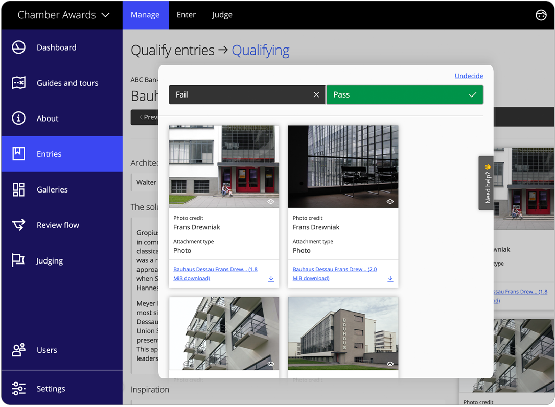 Awards management software qualify