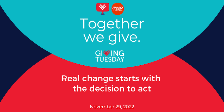 Award Force GivingTuesday 