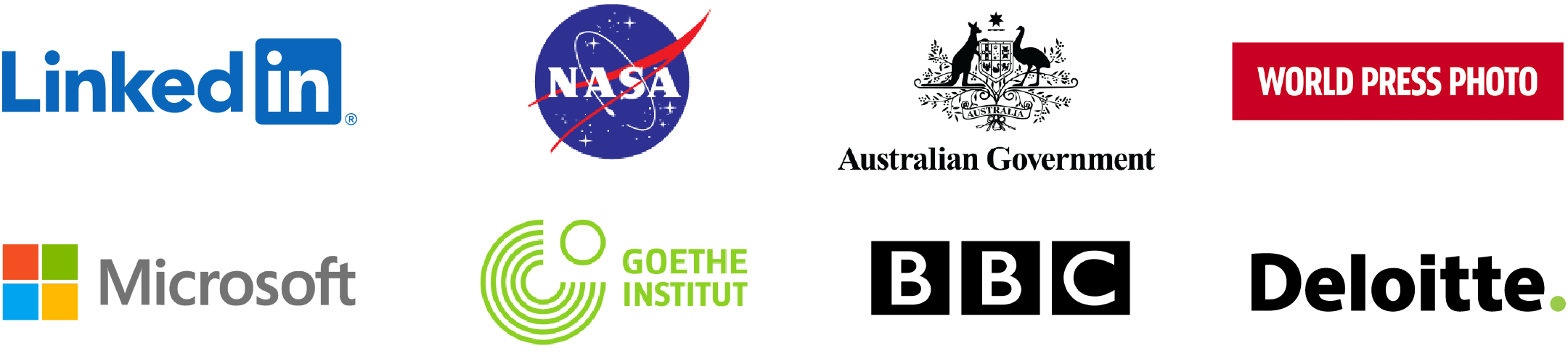 A panel of Award Force clients