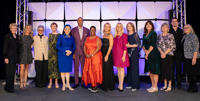 OWM Director, Vivienne Francis, addresses the audience