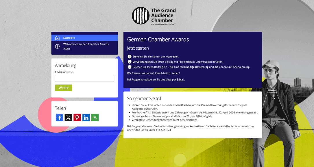 Award Force-Homepage